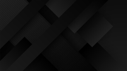 Wall Mural - abstract black colorful background. vector abstract graphic design banner pattern presentation backg