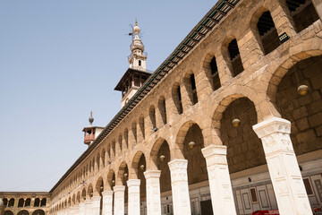 Wall Mural - The Umayyad Mosque, a.k.a. the Great Mosque of Damascus in Syria