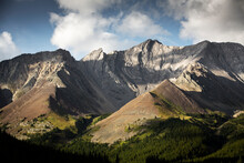 The Rugged Peaks Of The Rocky Mountains.