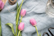 © Lauren Lee/Stocksy - Fresh tulips on table