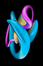 Swirly Abstract 3D Object