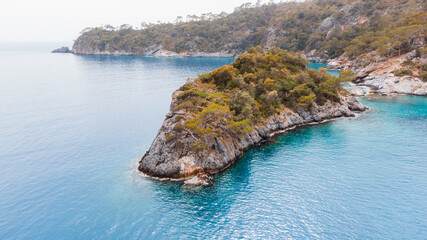 cliffs near Oludeniz (Turkey)