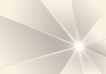 Wall Mural - abstract golden gradient geometric radius pattern background with lighting effect luxury style