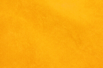 Wall Mural - Yellow velvet fabric texture used as background. Empty yellow fabric background of soft and smooth textile material. There is space for text.