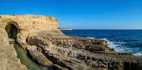 Wall Mural - Landscape view near Torre dell Orso, Italy