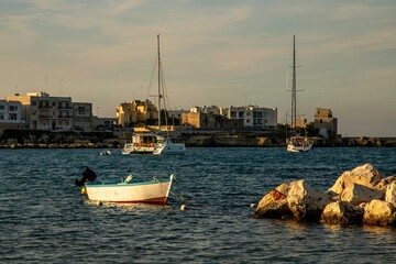 Wall Mural - City of Otranto landscape, Italy