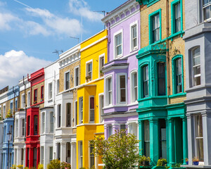 Notting Hill in London, UK