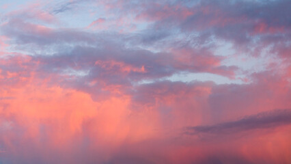 Poster - Beautiful sky sunset background