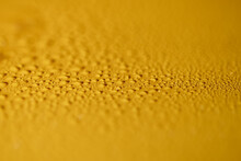 Close Up Of Yellow Drops