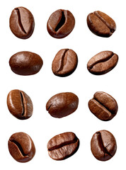 Wall Mural - coffee bean brown roasted caffeine espresso seed