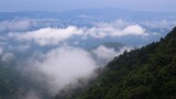 Fototapeta Natura - fog over the mountains