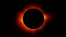 Total Eclipse Of The Sun. The Corona. Elements Of This Image Were Furnished By NASA.