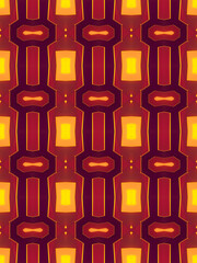 Poster - 3d rendering digital seamless illustration of abstract geometric background with trendy gradient