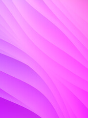 Fototapete - Magic wave of neon stripes. 3d rendering colorful gradient digital illustration. Modern background