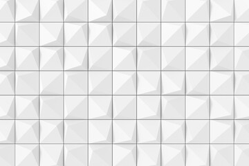 Wall Mural - modern tile wall. darkness background design. 3d rendering.