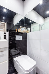 Wall Mural - Modern small bathroom interior