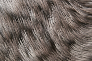 Wall Mural - Wild wolf animal wool texture background