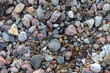Steine am Strand an der Ostsee