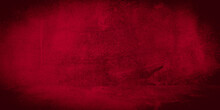 Old Wall Texture Cement Black Red Background Abstract Dark Color Design Are Light With White Gradient Background.