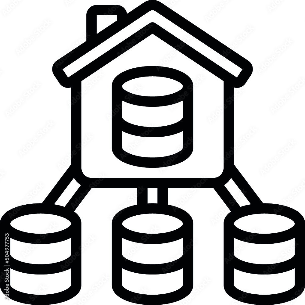 Data Mart Icon 스톡 벡터 | Adobe Stock