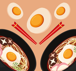 Sticker - traditional japanese food