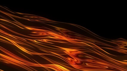 Wall Mural - abstract scientific fantasy background energy wave form shiny particles light projections rays loop