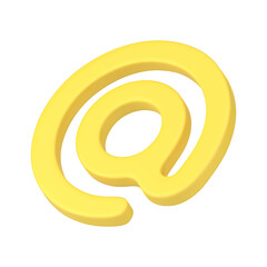 Poster - Yellow glossy personal cyberspace address URL information realistic 3d icon template vector
