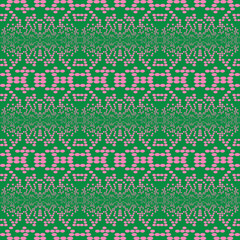 Aufkleber - noise art aesthetics abstract vector graphics made made with generative art approach using geometric