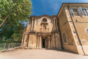 Wall Mural - Monastery Saint-Paul de Mausole, Old Psychiatric Clinic in Saint-Remy-de-Provence