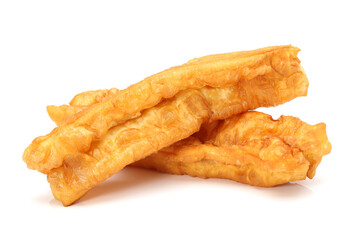 Poster - Chinese Fritters on white background