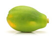 Papaya fruit isolated on a white background