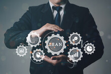 Lean Six Sigma Industrial Process Optimization With Keizen And DMAIC Methodology. Lean Manufacturing. Quality And Standardization.