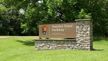 Natchez Trace Parkway Sign