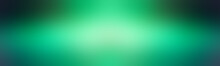 Wide Illustration Gradient Moderate Aquamarine Green. Abstract Blur Smooth Image Moderate Green. Abstract Grunge On A Retro Background.