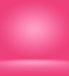 canvas print picture - Photographic Pink Gradient backdrop Background