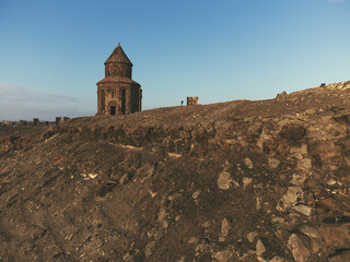 Wall Mural - Saint Gregory church at Ani ancient city Kars Turkey