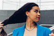© Dani D.G - Stylish ethnic woman with makeup on street