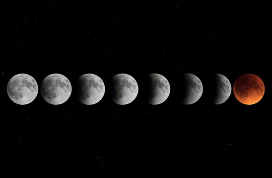 Blood moon series - Lunar eclipse Ottawa, Canada - September 2015
