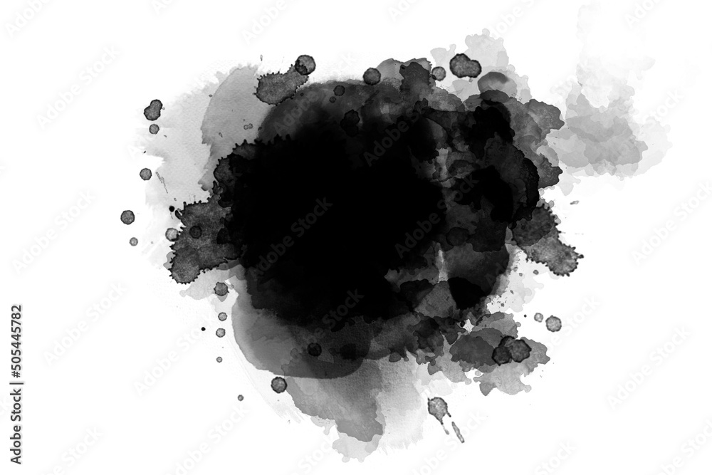 Watercolor portrait paint masks, photo frame, Photoshop overlay ...