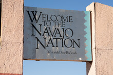 Navajo Nation Welcome Sign