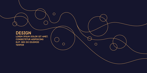 Poster - modern backgrounds with abstract elements and dynamic shapes. compositions of geometric shapes. vect