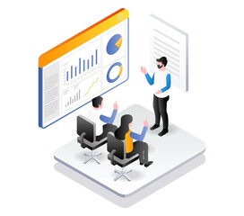 Poster - students are learning how to manage a business