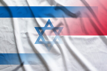 Israel and Monaco official flag international relations MCO ISR