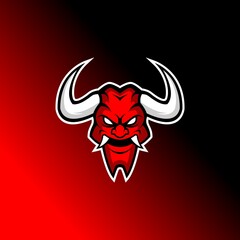 Sticker - demon logo esport