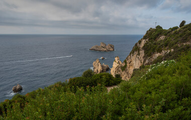 Poster - Coast in Paleokastritsa.