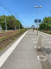 Aufkleber - Quai de gare à Carcassonne, Occitanie