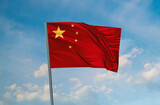 Fototapeta  - China national flag