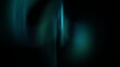 Abstract Blurred blue green black cyan background. Soft gradient copy space backdrop, illuminated light painting and place for text. 3D Illustration for landing page, graphic design, banner and poster