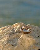 Fototapeta Łazienka - Wedding vows by the sea