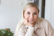 © Connect Images - Portrait of smiling blond woman